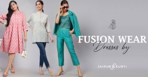 Fusion Wear Dresses by Jaipur Kurti — For Indian Women Who Wear Their Femininity With Pride!